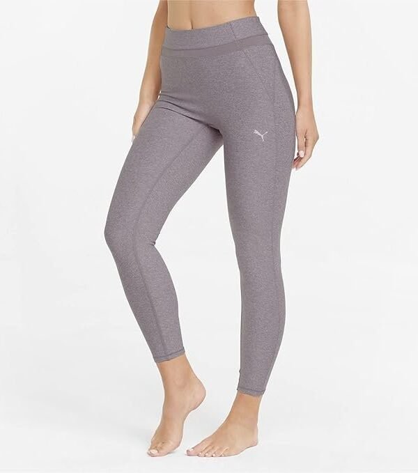 Studio luxe yoga 7/8 leggings with mesh insert