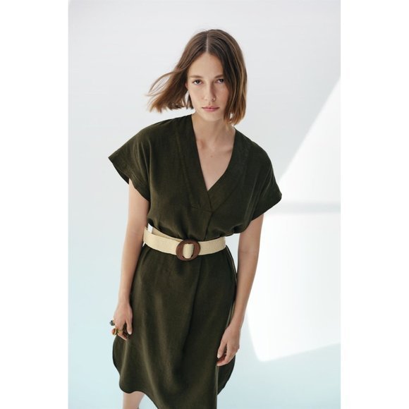 Belted Tunic Dress