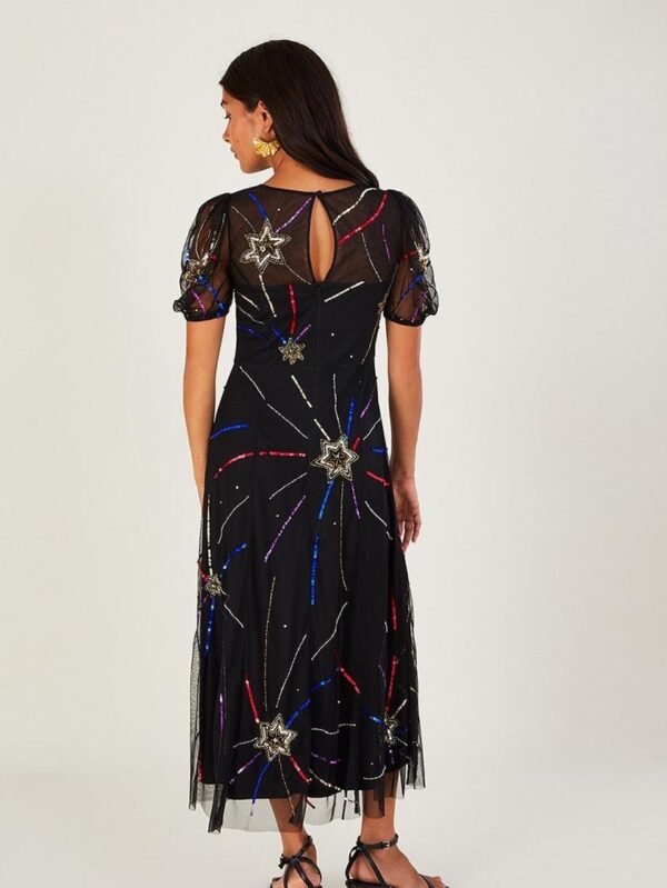 Zoey' Embellished Star Midi