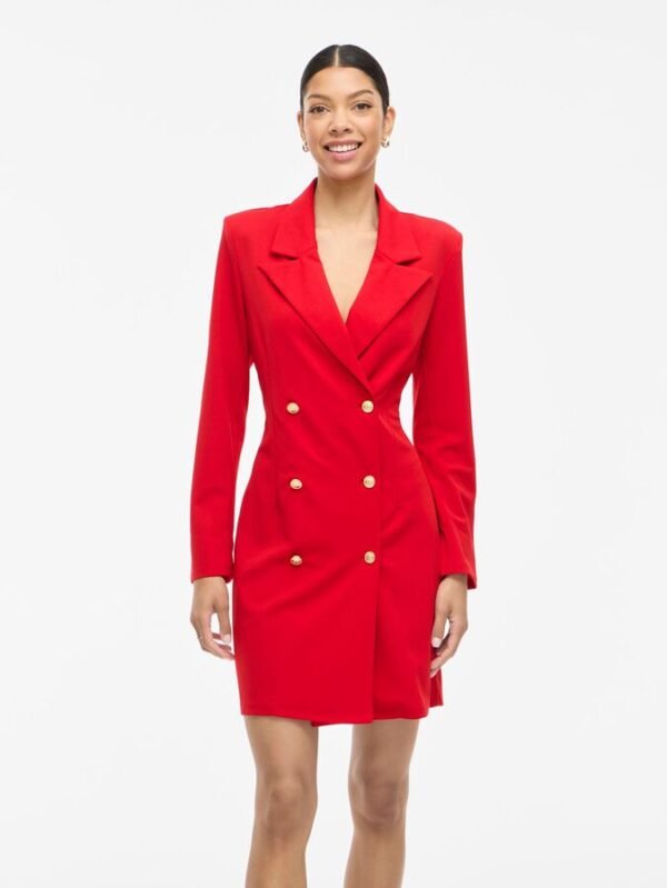 Double Breasted Blazer Dress