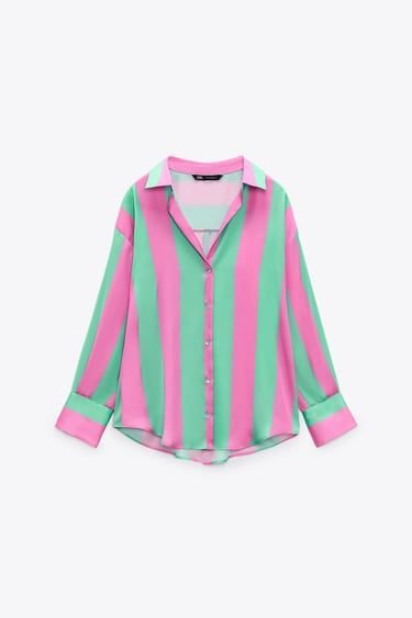 Stripe Pattern Shirt