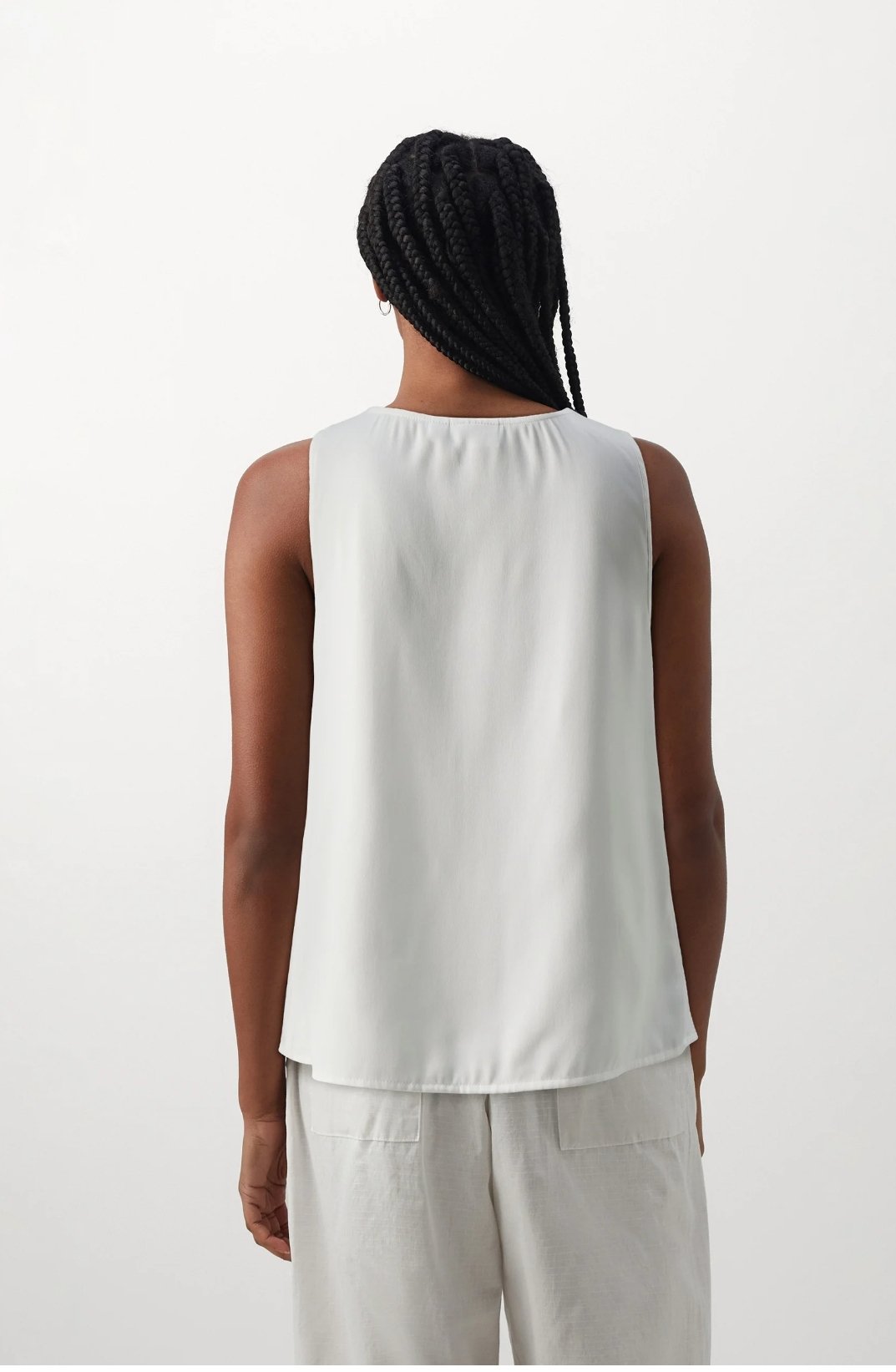Snow White Cowl Blouse - Image 3