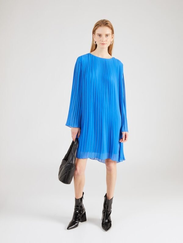 Pleated Longsleeve Dress