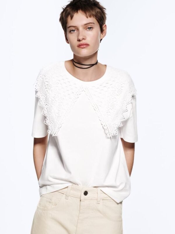 Lace Detail Tee