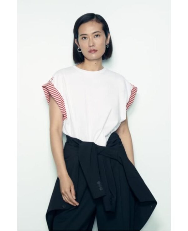 Stripe Detail Tee