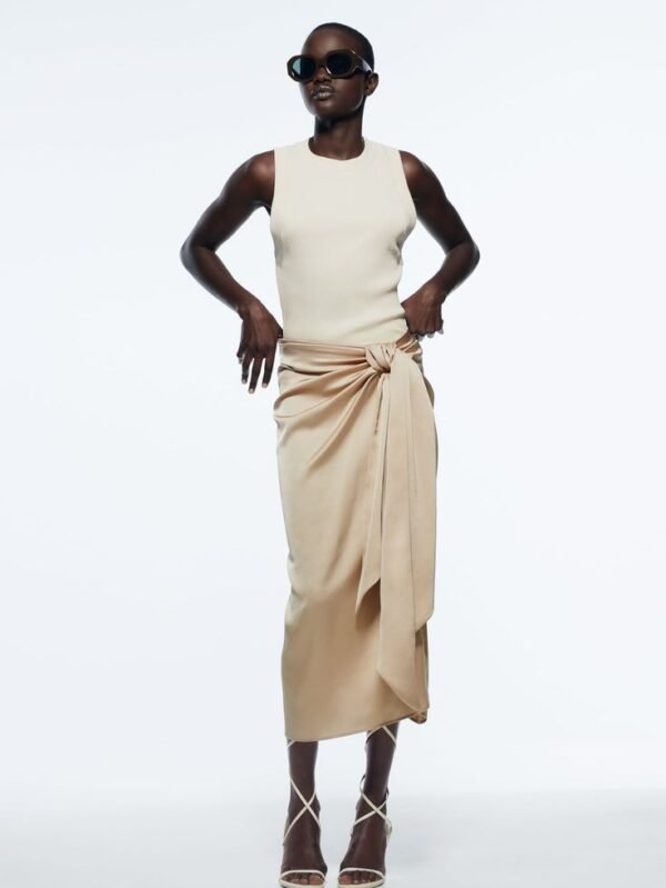 Midi Knit Skirt