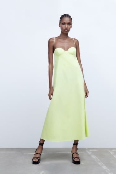 Poplin Summer Midi Dress