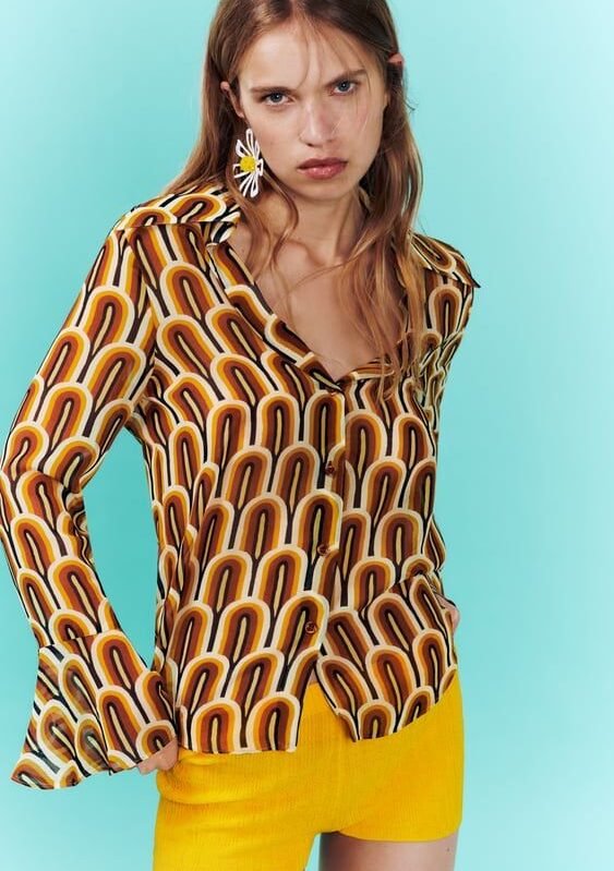 Geo Print Shirt