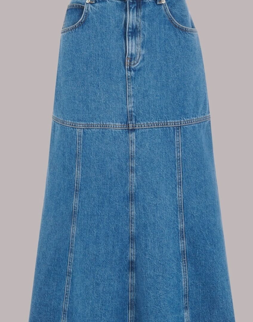 Midi Demin Skirt