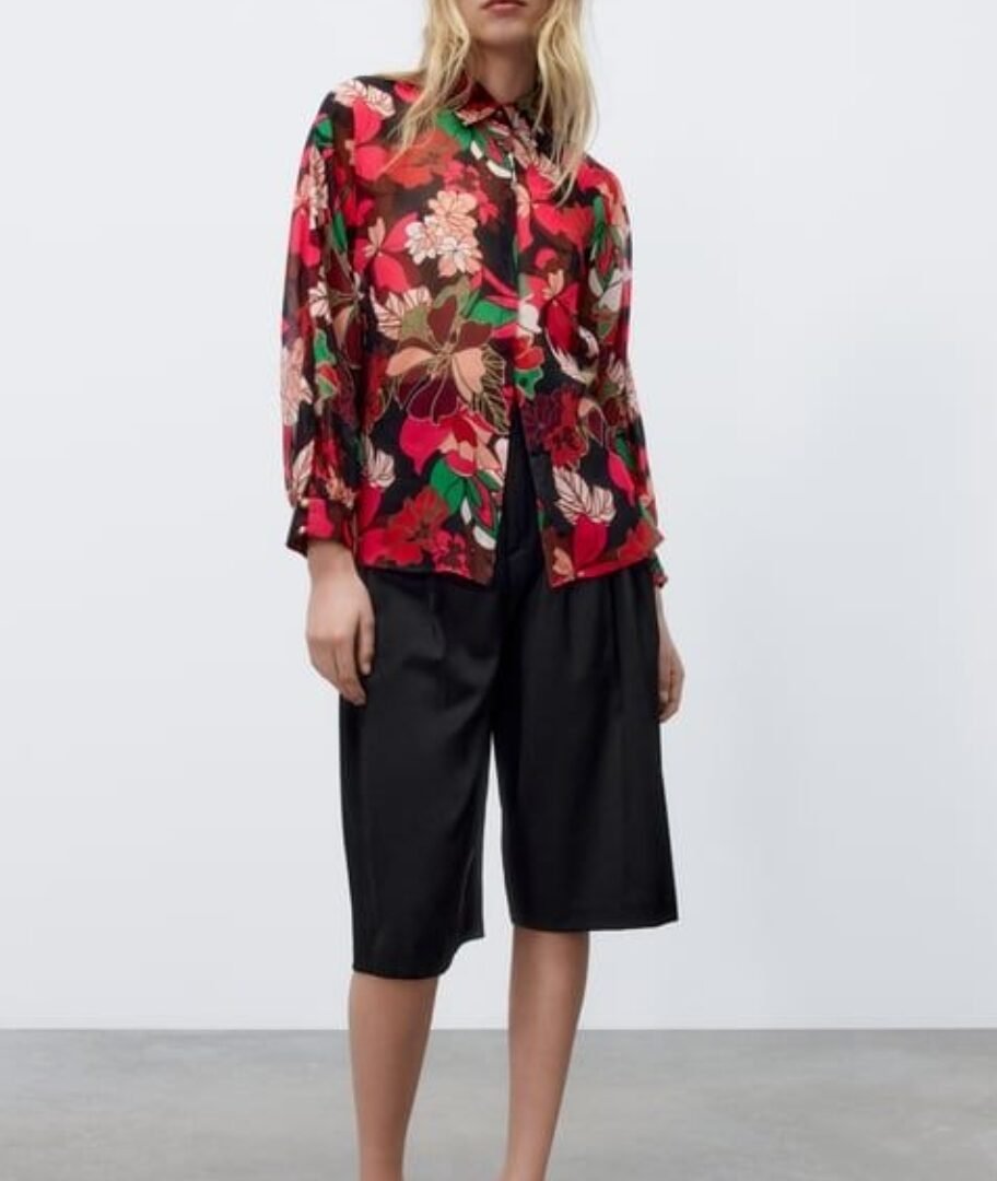 Floral Print Shirt