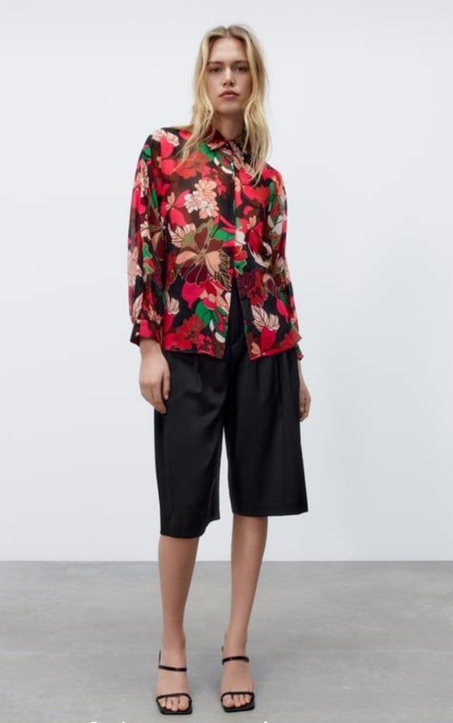 Floral Print Shirt