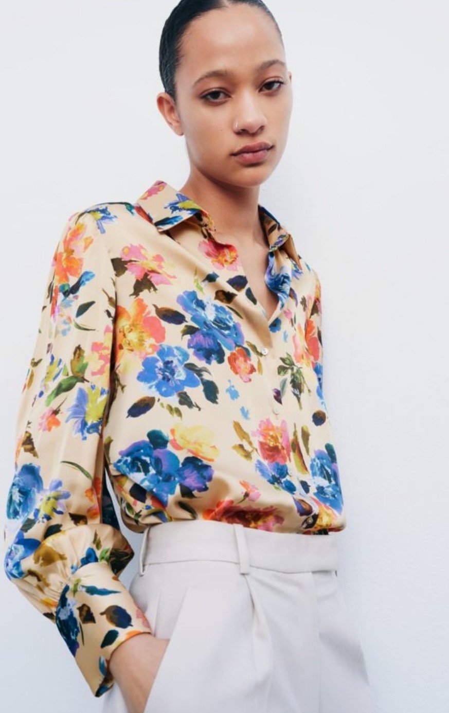 Floral Print Shirt
