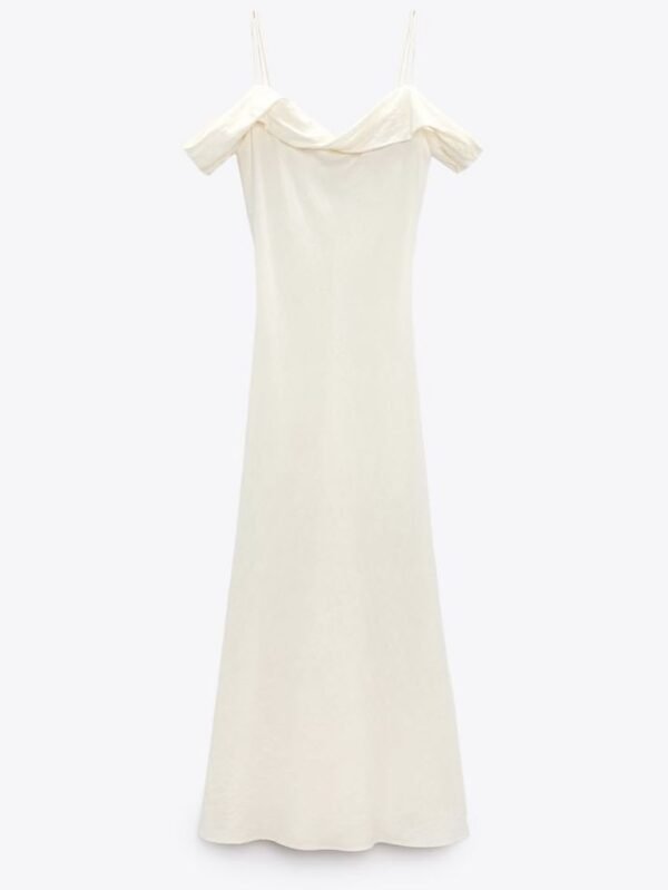 Maxi Linen Blend Dress