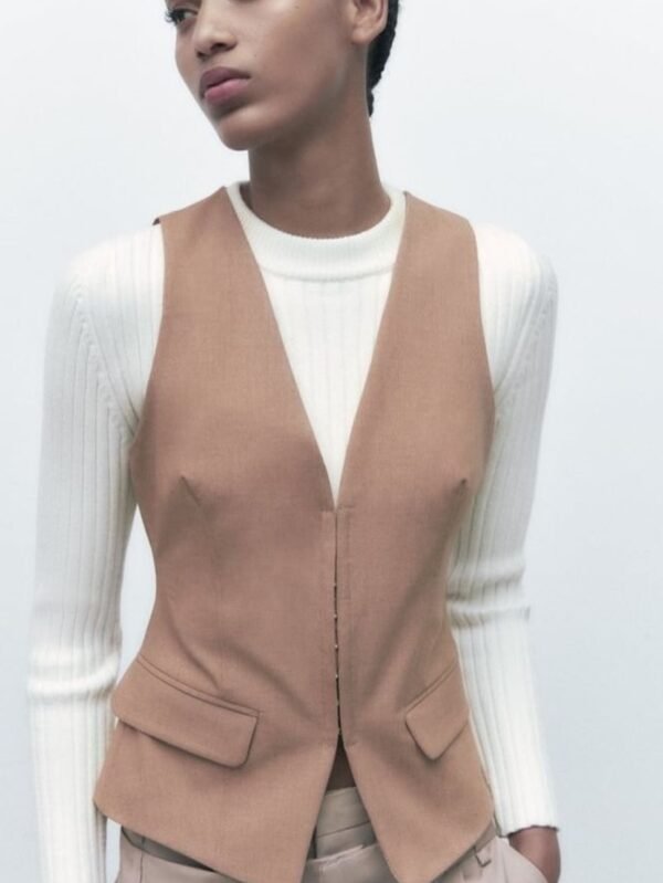 Eye And Hook Waist Coat