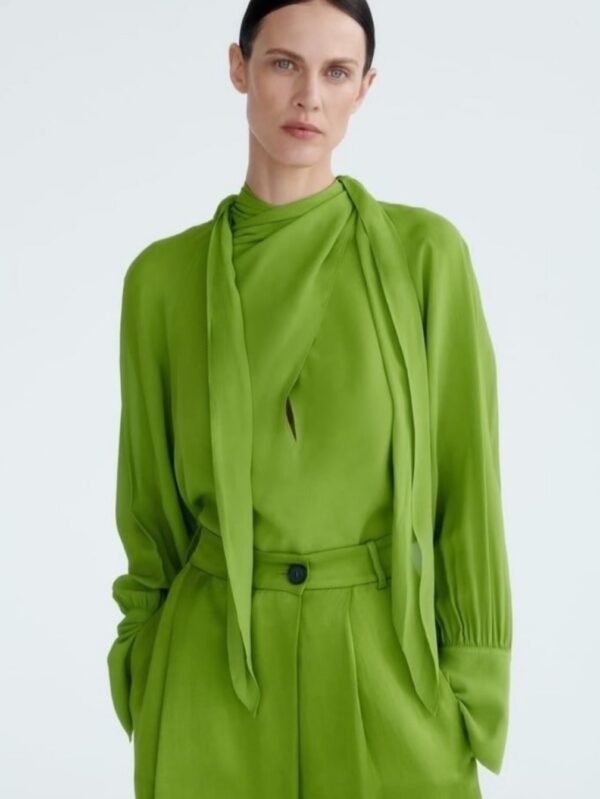 Tie Neck Blouse