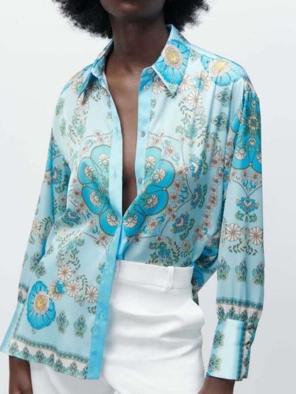 Paisley Print Shirt