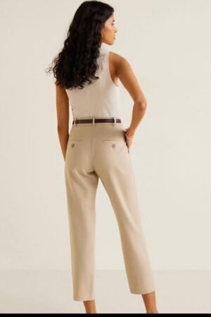 Ankle Grazer Belted Pants