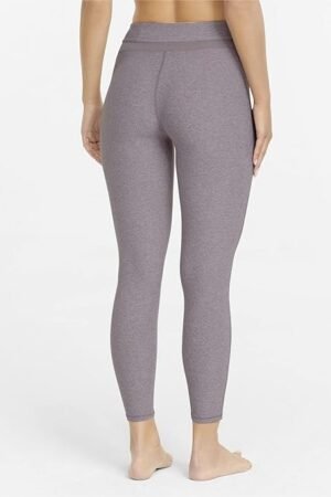 Studio luxe yoga 7/8 leggings with mesh insert