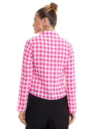 Checkered longsleeve shirt