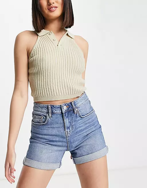 Denim Boyfriend Short