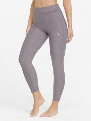 Studio luxe yoga 7/8 leggings with mesh insert