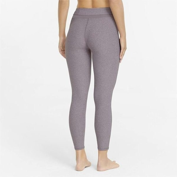 Studio luxe yoga 7/8 leggings with mesh insert