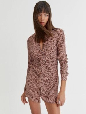 Collar Shirt Dress