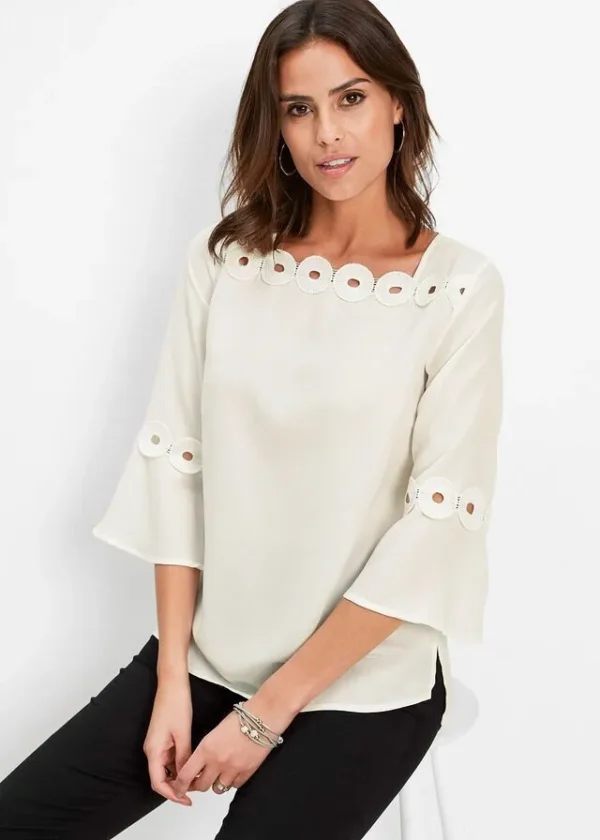 Loose creme Blouse