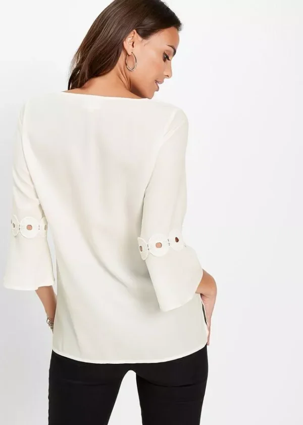 Loose creme Blouse