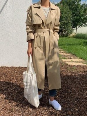 Vero Moda Vmmaude Classic Belted Trench Coat