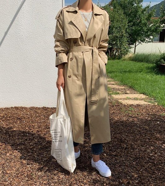 Vero Moda Vmmaude Classic Belted Trench Coat