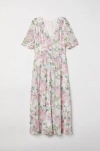 Floral Button Dress