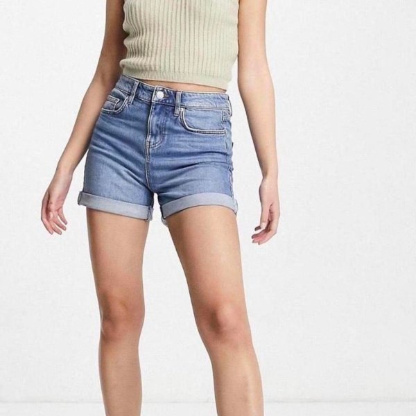 Denim Boyfriend Short