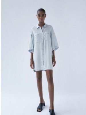 Flowy Shirt Dress