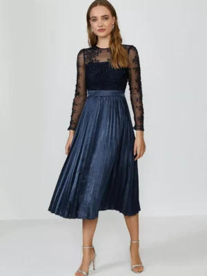 Premuim Lace Midi Dress