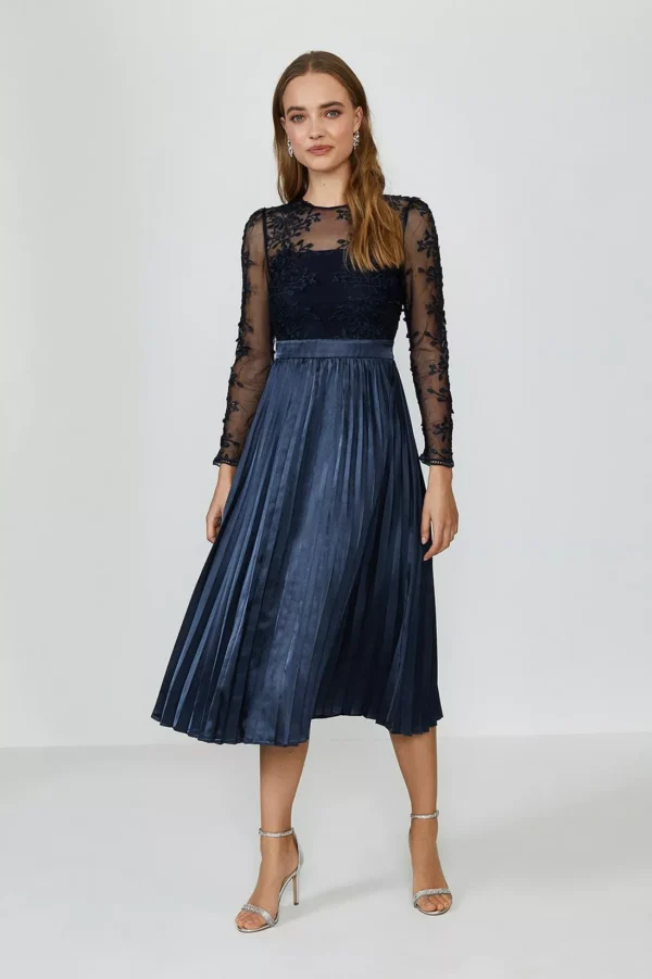 Premuim Lace Midi Dress