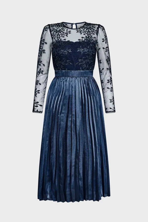 Premuim Lace Midi Dress