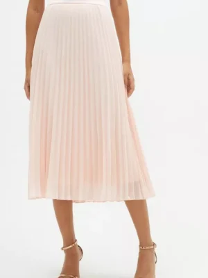 Coast Pleated Midi Skirt