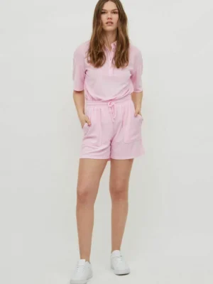 Vila Vilule Short Sleeve Top And Shorts set