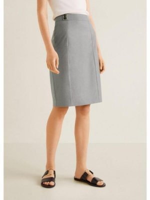 Mango grey skirt