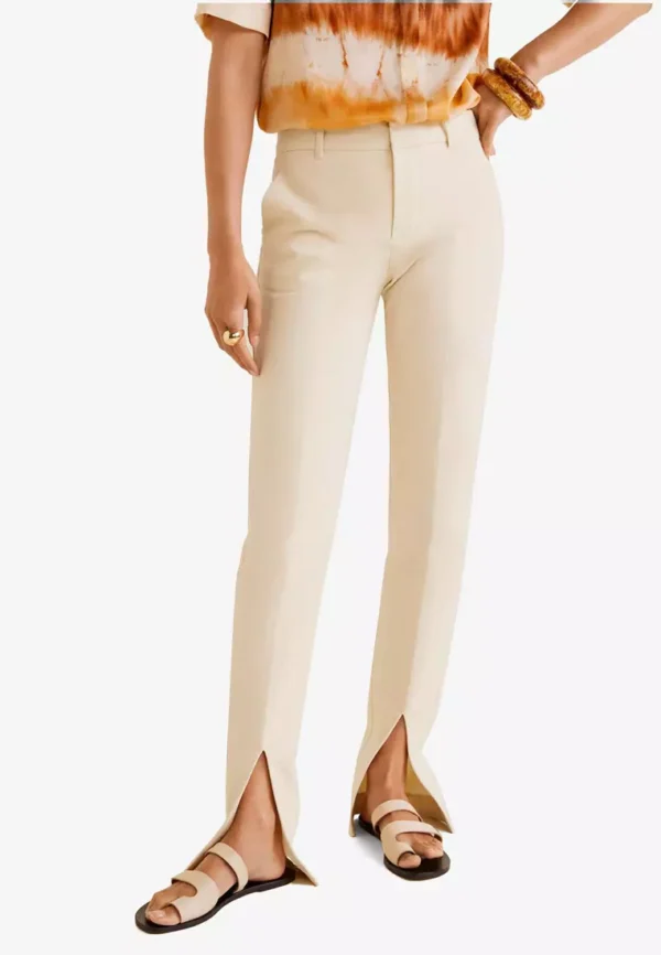 Mango Front Split Pant