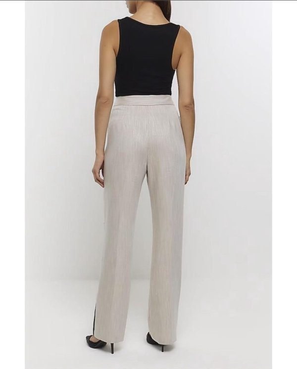 River Island Side Striped Wide Leg Pant