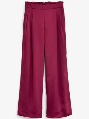 Satin Wide Leg Pant