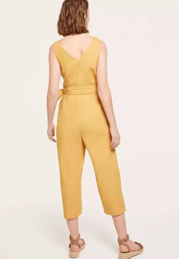 Springfield Long Strappy Linen Jumpsuit