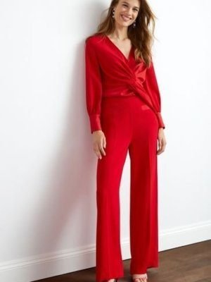 Tailored wide Leg Pant