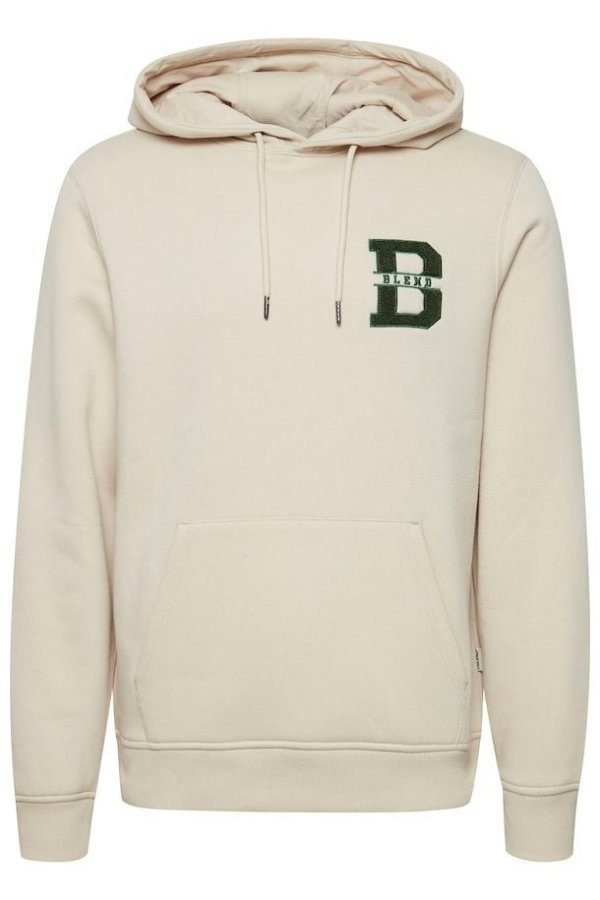 B Logo Detail Hoodie