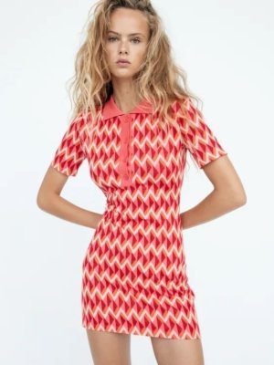 Knitted Polo Dress