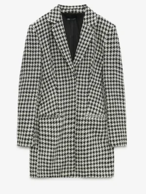 sStructured Houndstooth Blazer Dress 14)