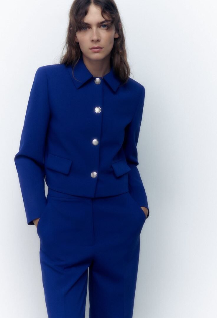 Crop Blazer