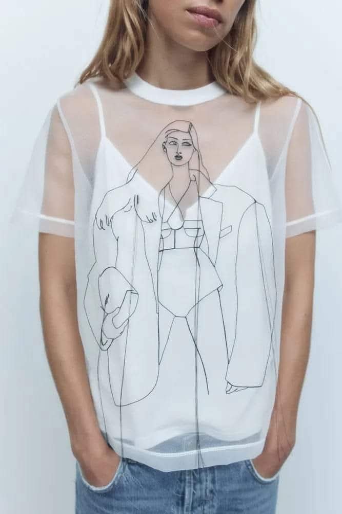 Organza Tee